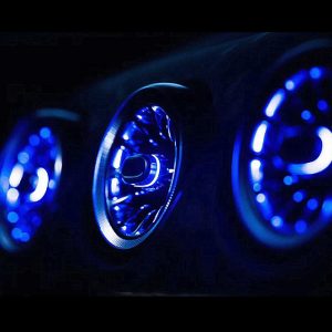 2015-2021 Mustang Interior 256 Colors Turbine Air Vents Air Outlet Ambient Light Ac Vent for Ford Mustang