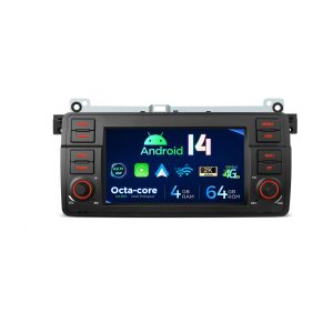 BMW/Rover/MG | Android 14 | Octa Core | 4GB RAM & 64GB ROM | Global 4G LTE Solution | PX7446BL