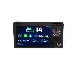 Audi A3 | Android 14 | Octa Core | 4GB RAM & 64GB ROM | Global 4G LTE Solution | PX74A3AL