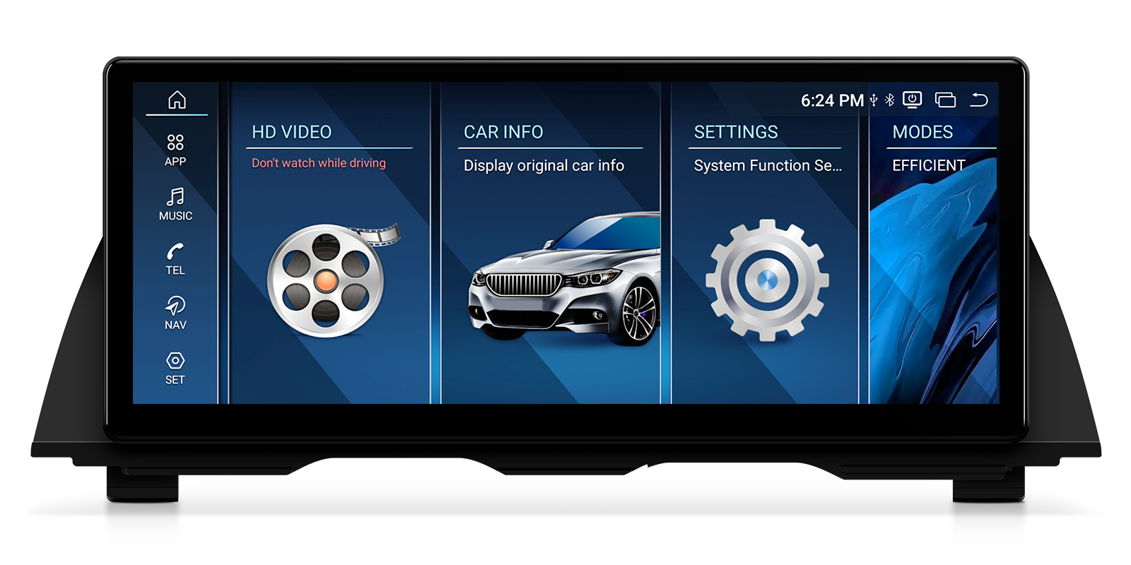 BMW | 5 Series | Android OS & OEM System | Qualcomm 685 | Octa Core | 8GB RAM & 256GB ROM | QWBX24NB12FV - Image 5