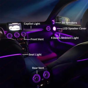 For Mercedes-Benz New CLS/W219 Ambient Lighting (2021-2023)
